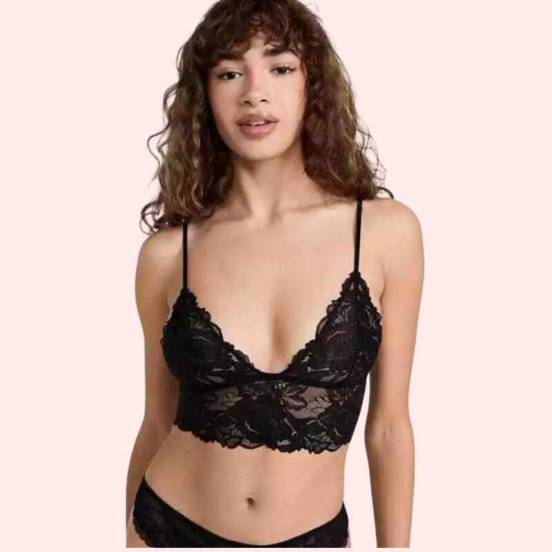 French Daina Signature Bralette Set for High Street Elegance in Gift Box