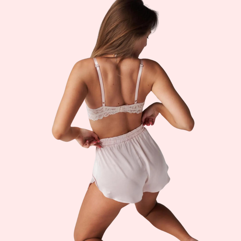 Timeless Pure Silk Bra Set for Women