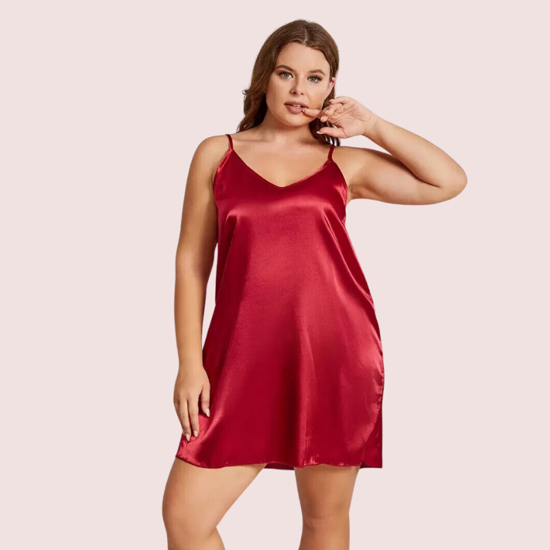 Criss Cross Back Elegant Nightdress in 4XL &amp;  5XL Size